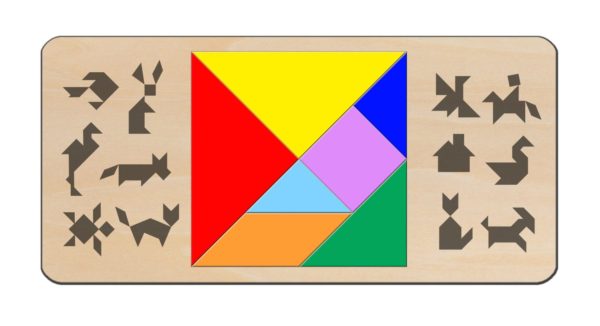 tangram,edukativne igracke,slagalice,drvene slagalice,edukativne igraćke,poklon za decu,poklon za novu godinu