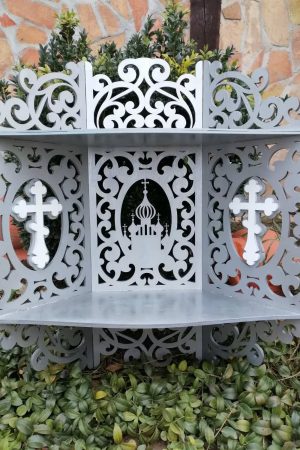 polica za hriscanska obelezja, ikone polica za ikone , ikonostas