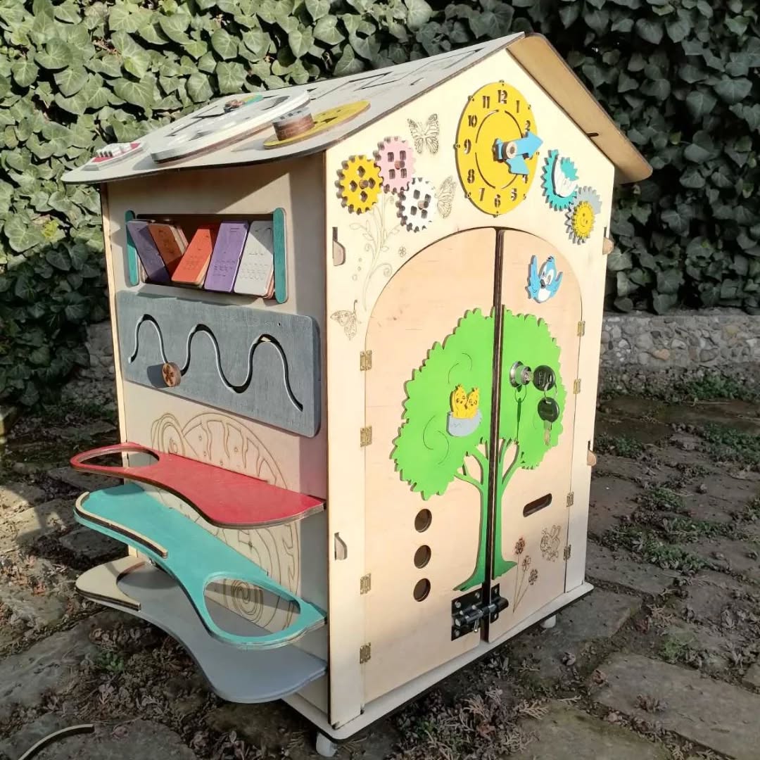 edukativna kucica, montesori kucica, edukativna kucica za decu, decija kucica, edukativne igracke