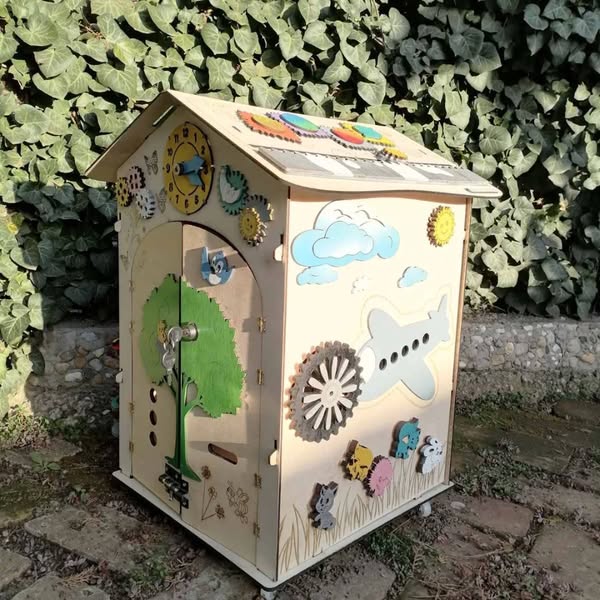 edukativna kucica, montesori kucica, edukativna kucica za decu, decija kucica, edukativne igracke